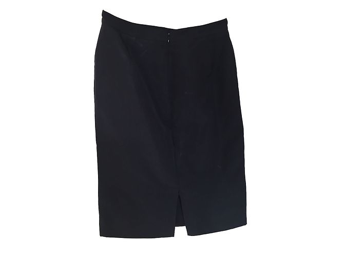 Christian Dior Bleistiftrock Schwarz - Ansicht 2