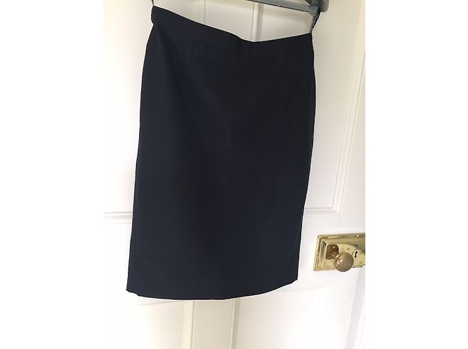 Christian Dior Bleistiftrock Schwarz - Ansicht 3
