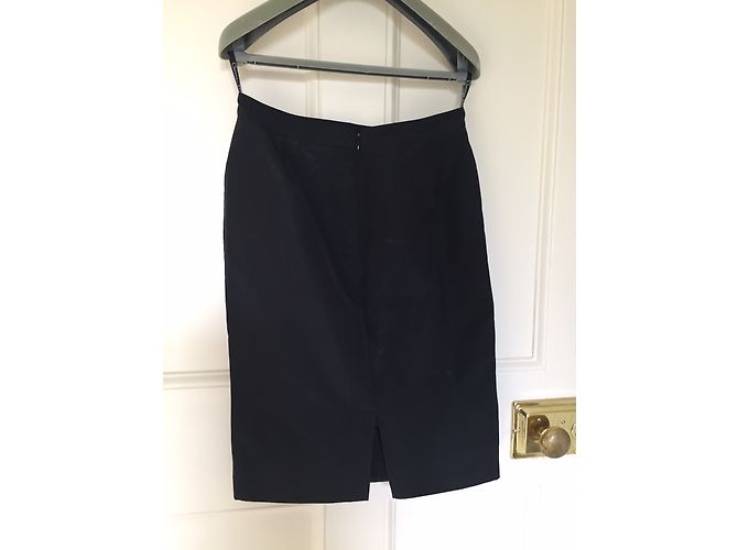 Christian Dior Bleistiftrock Schwarz - Ansicht 4