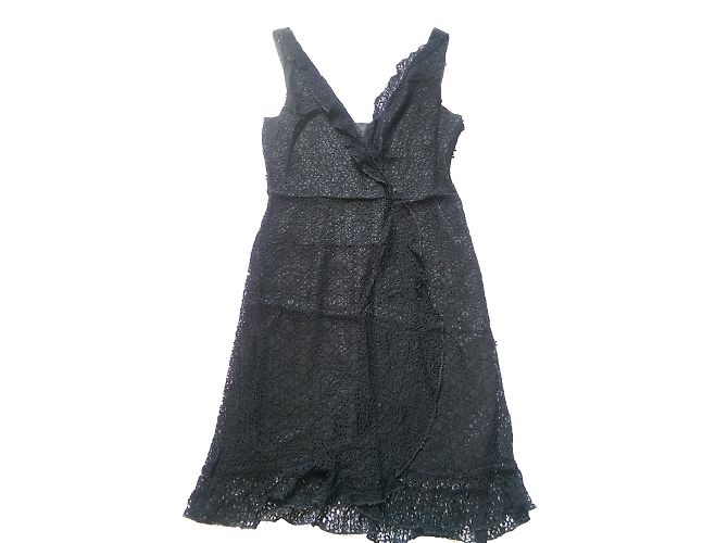 Philosophy Di Alberta Ferretti Kleid aus schwarzer Spitze - Ansicht 2