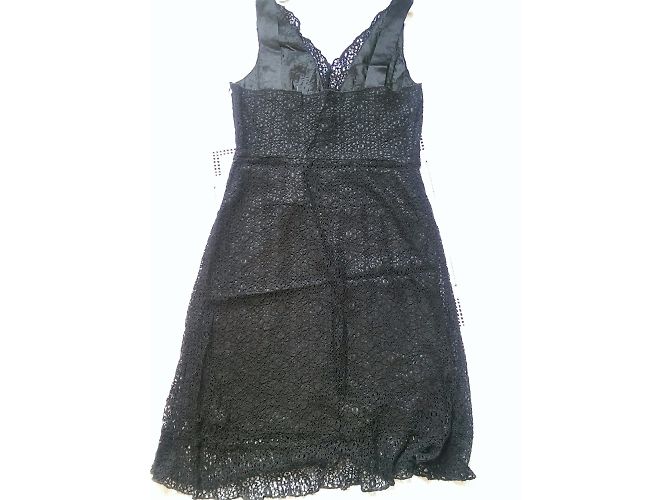 Philosophy Di Alberta Ferretti Kleid aus schwarzer Spitze - Ansicht 3