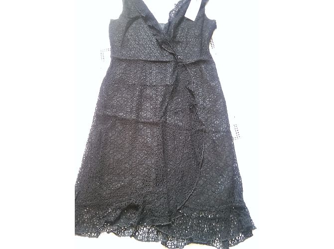 Philosophy Di Alberta Ferretti Kleid aus schwarzer Spitze - Ansicht 6
