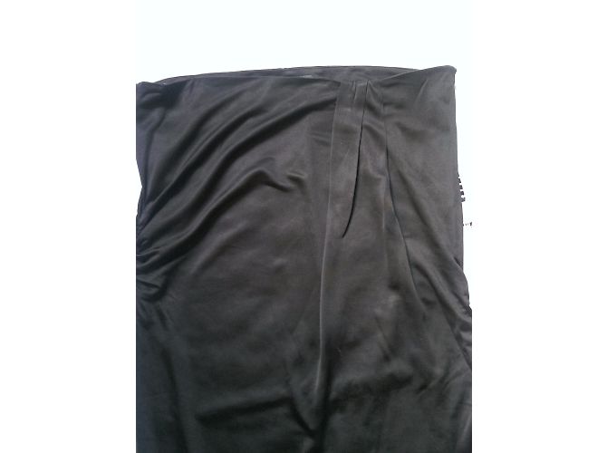 Gonna Gucci nera in seta e viscosa Nero - vista 5