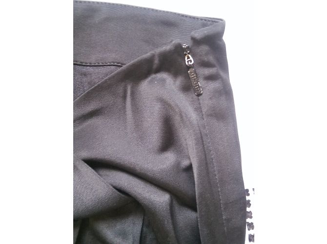 Gonna Gucci nera in seta e viscosa Nero - vista 9