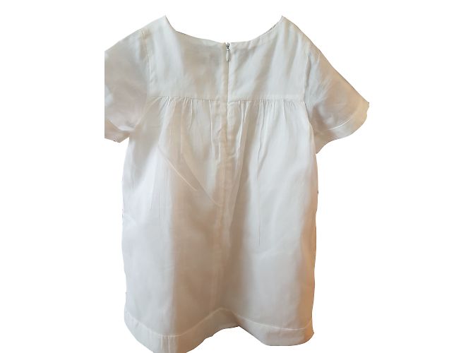 Robe en coton blanche Chloé 6 ans - vue 2