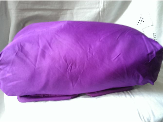 Borsa a tracolla Sonia Rykiel viola in tela e pelle Nero Porpora - vista 7
