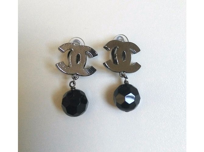 Chanel Brincos Preto - vista 3