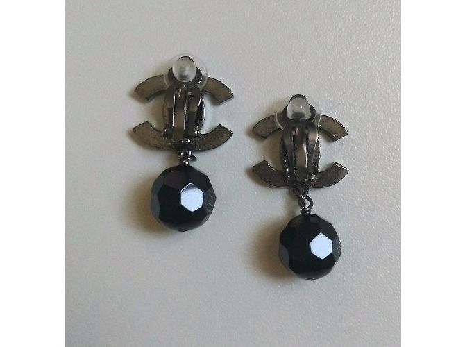 Chanel Brincos Preto - vista 5