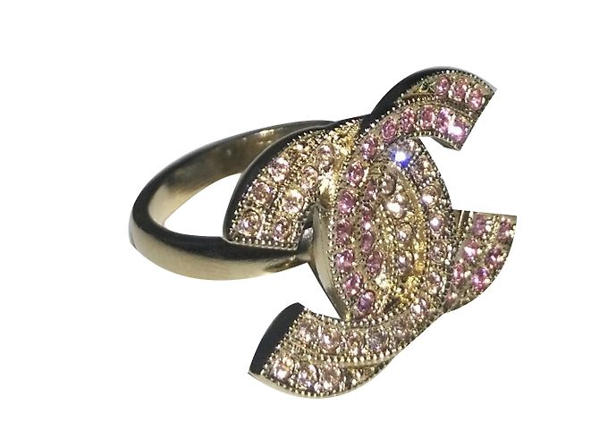 Chanel Anel Dourado - vista 2