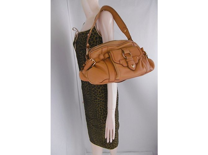 Céline Borsa a mano in pelle con logo Celine - vista 11