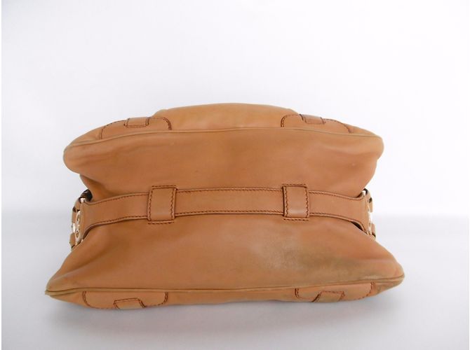 Céline Borsa a mano in pelle con logo Celine - vista 5