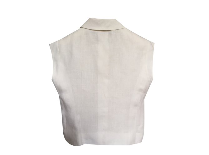 Chanel Chaqueta Blanco - vista 2