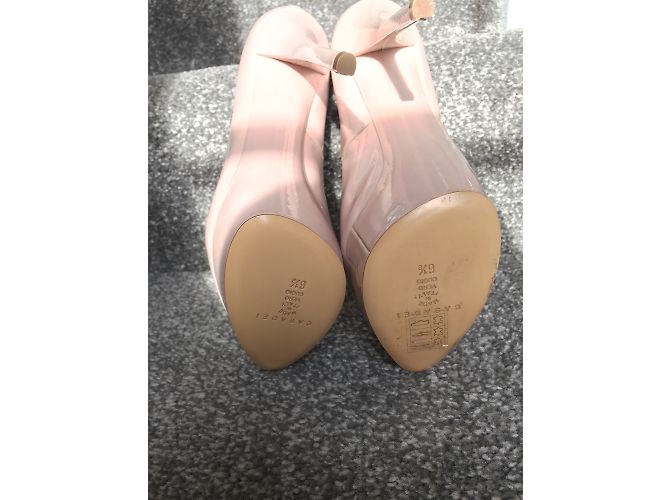 Décolleté Casadei in vernice rosa - vista 4