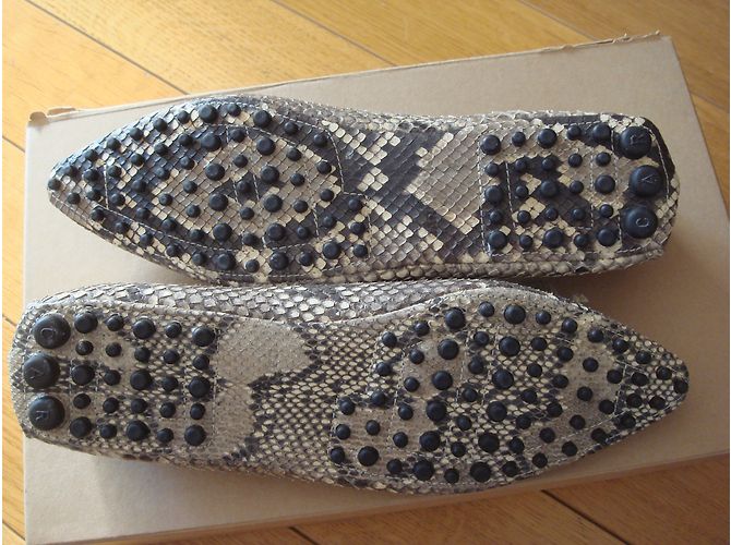 Car Shoes Ballerinas aus Python Grau - Ansicht 5