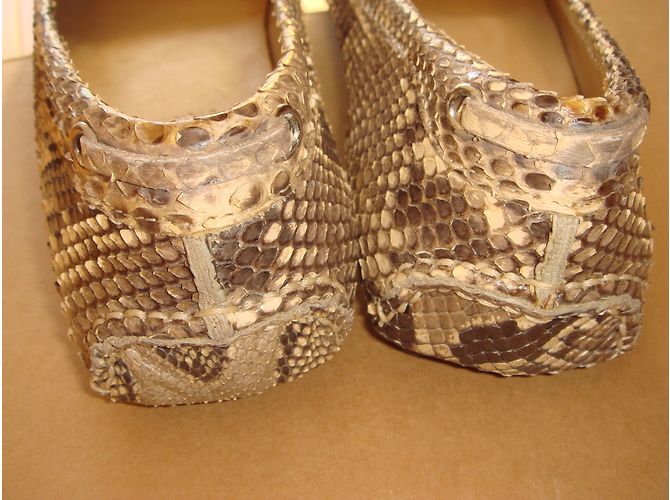 Car Shoes Ballerinas aus Python Grau - Ansicht 8