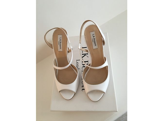 Sandali Lk Bennett in pelle bianca Bianco - vista 4