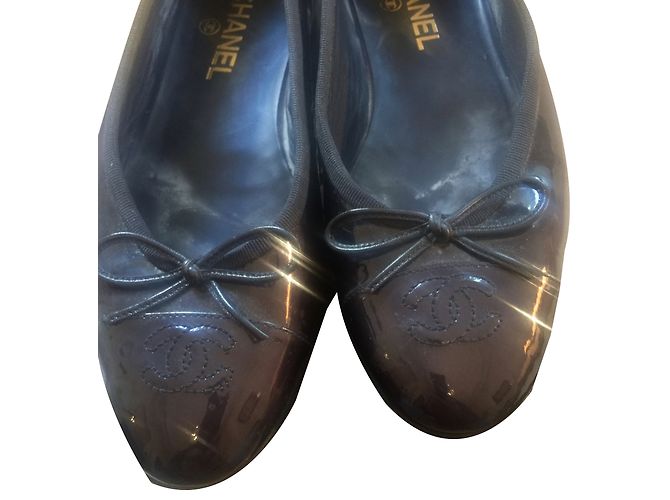 Chanel Ballerine Blu - vista 2