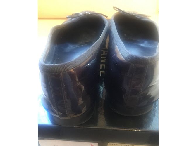 Chanel Ballerine Blu - vista 4