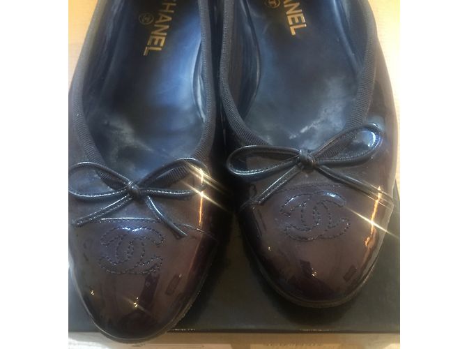 Chanel Ballerine Blu - vista 6