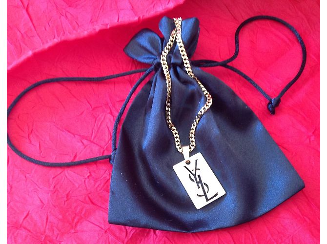 Yves Saint Laurent collana pendente - vista 5