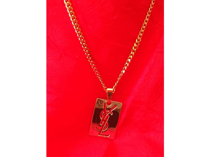 Yves Saint Laurent collana pendente - vista 6