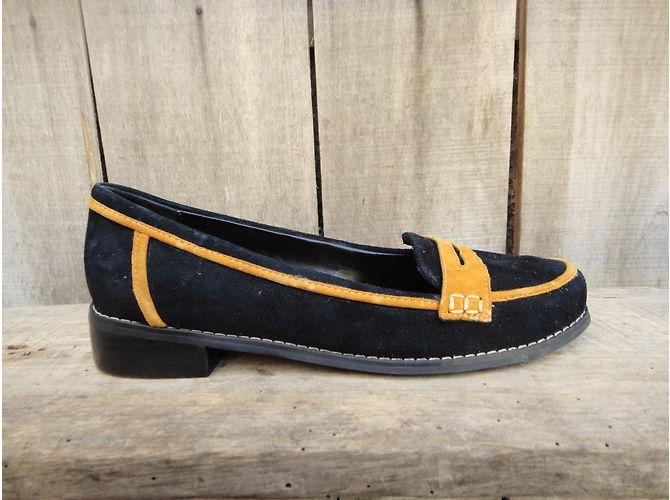 Mocassini Mellow Yellow in pelle nera 39FR - vista 3