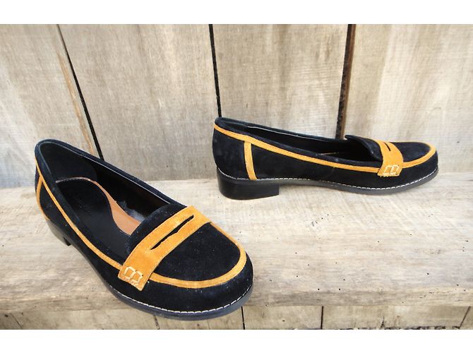 Mocassini Mellow Yellow in pelle nera 39FR - vista 4