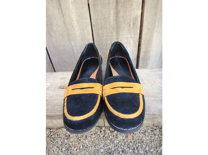 Mocassini Mellow Yellow in pelle nera 39FR - vista 7