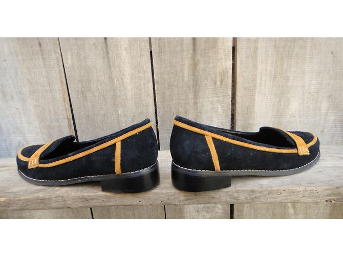 Mocassini Mellow Yellow in pelle nera 39FR - vista 8