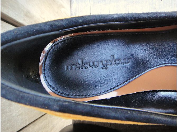 Mocassini Mellow Yellow in pelle nera 39FR - vista 9