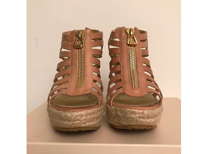 Sandali Jimmy Choo in pelle Flesh Carne - vista 6