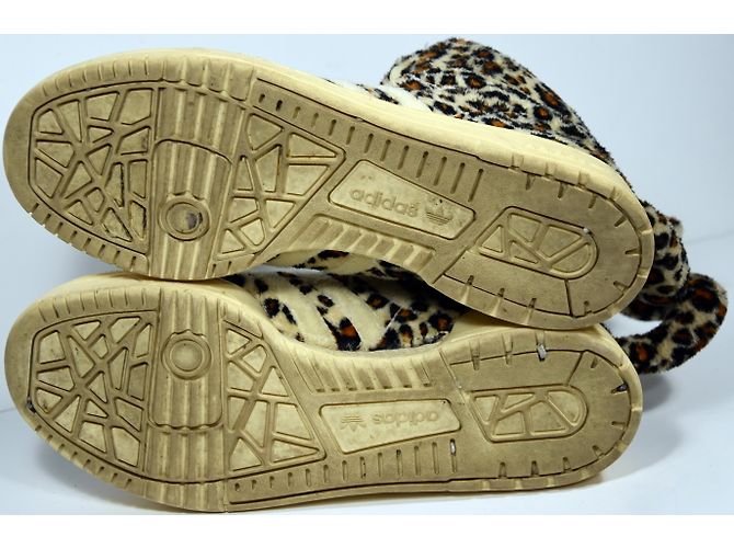 Jeremy Scott Pour Adidas Turnschuhe Leopardenprint - Ansicht 7