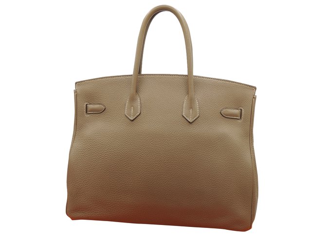 Hermès HERMES BIRKIN 35 andare Beige - vista 2