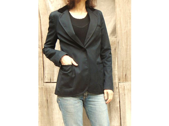 Chaqueta Paul & Joe de algodón negra 38 Negro - vista 7