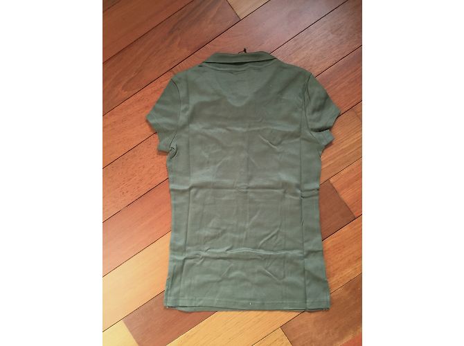 Polo Calvin Klein Caqui de Algodón XS - vista 4