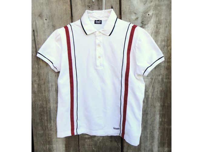 Polo Dolce & Gabbana Blanco de Algodón Talla M - vista 5