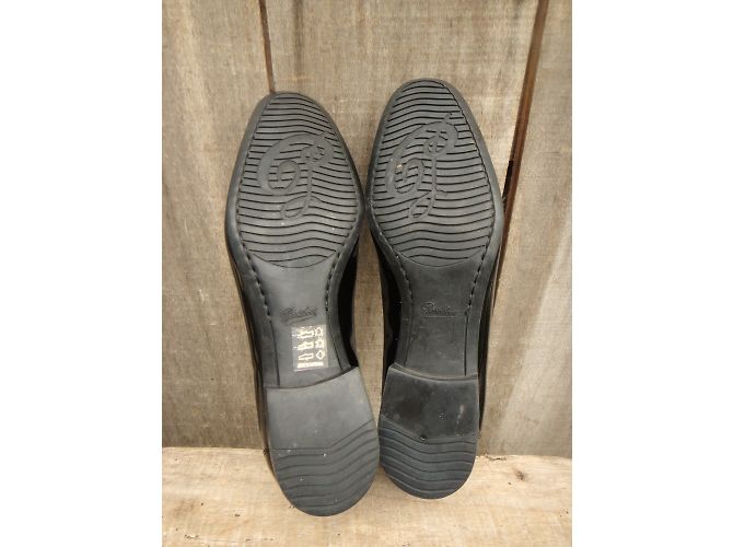 Mocassini Paraboot in vernice nera Nero - vista 7