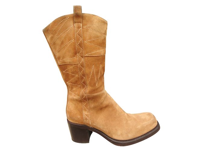 Free Lance Wildleder Stiefeletten Sand Farbe Beige Größe 39 - Ansicht 2