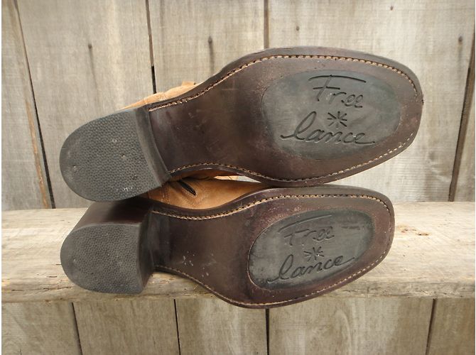 Free Lance Wildleder Stiefeletten Sand Farbe Beige Größe 39 - Ansicht 7