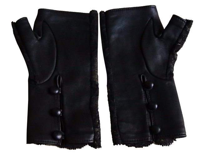 Chanel Luvas Preto - vista 2