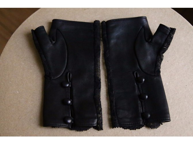 Chanel Luvas Preto - vista 4