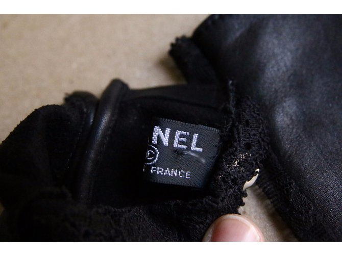 Chanel Luvas Preto - vista 7