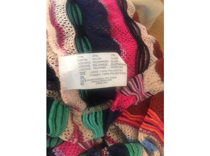 Vestito da Cocktail Missoni Multicolore Viscosa 42IT - vista 3