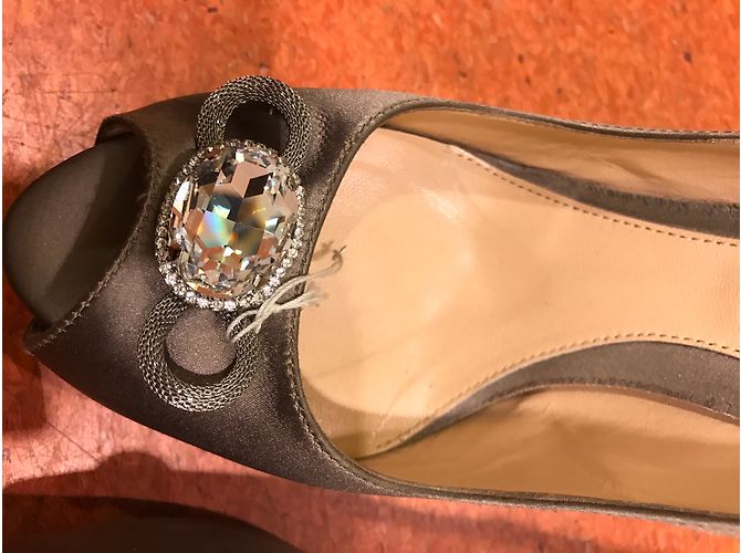 Sandali Marina Rinaldi in tessuto beige - vista 4