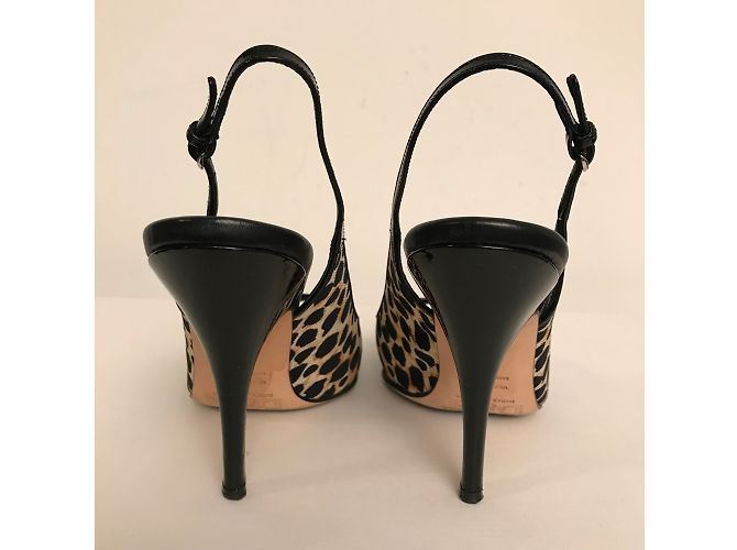 Sandali D&G Leopardato in Vernice Stampa leopardo - vista 5