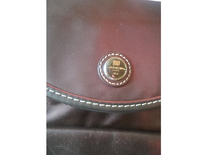 Zaino Lancel in pelle marrone e tela - vista 6