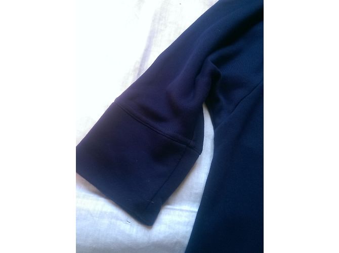 Vestido Lacoste de algodón azul marino - vista 6