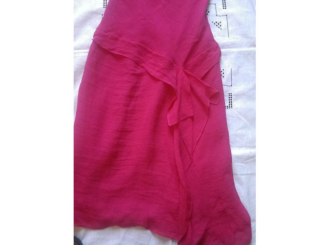 Zapa Rosa Leinenkleid ärmellos Pink - Ansicht 3