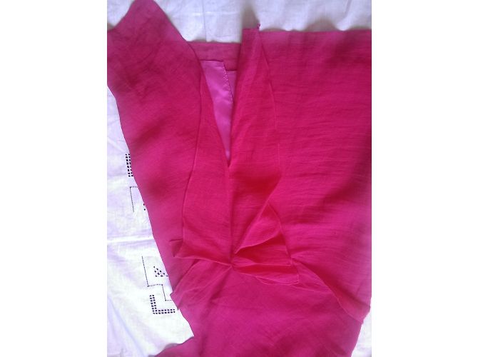 Zapa Rosa Leinenkleid ärmellos Pink - Ansicht 6