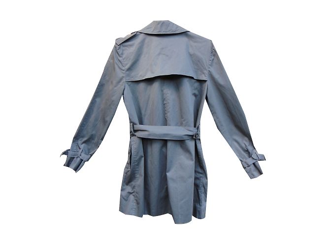 Gabardina Claudie Pierlot Gris Algodón - vista 2